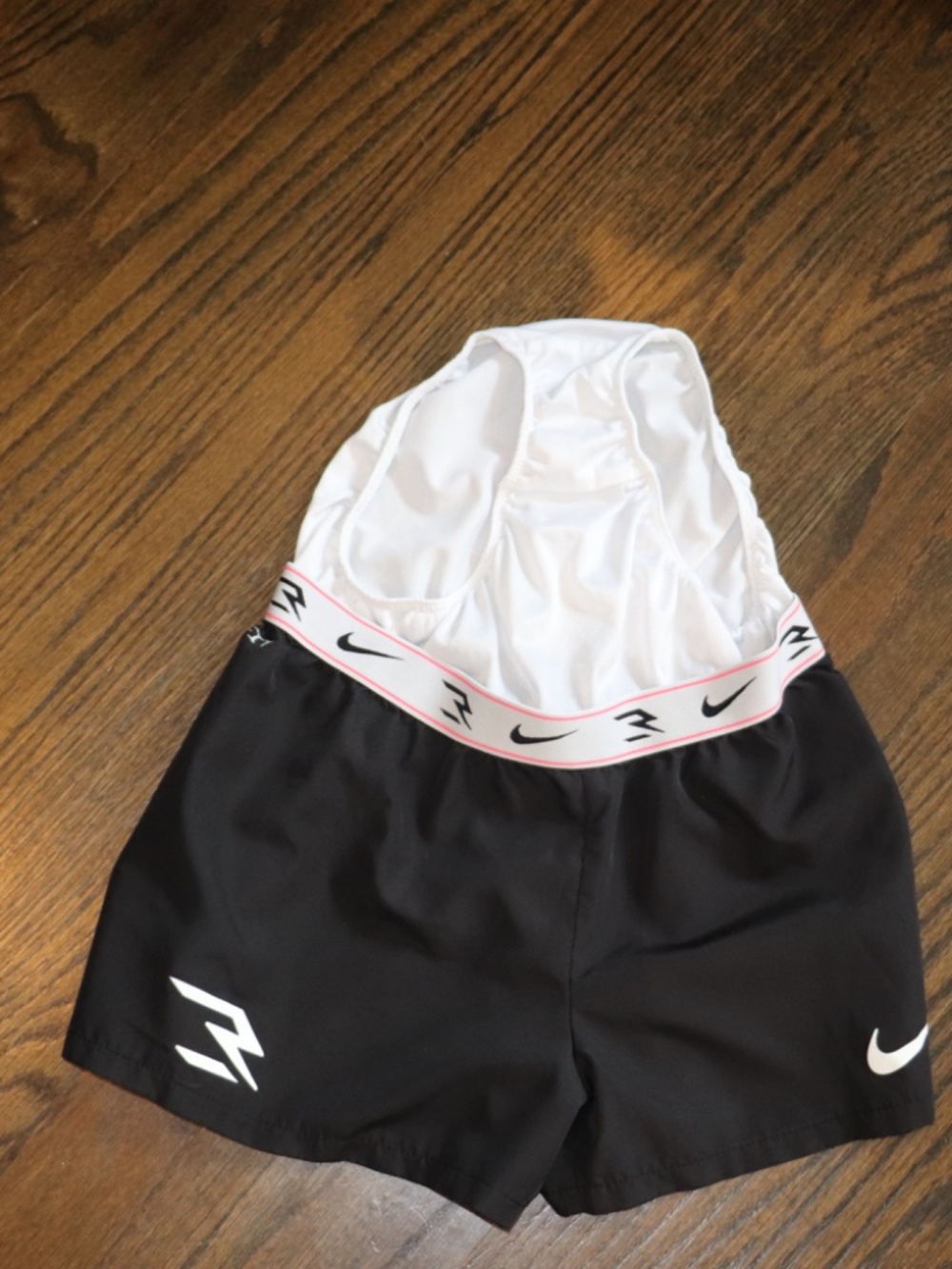 Bundle 4 Girls Running Shorts Various Brands Sz 10/12 Green, Black, Navy Blue - Picture 12 of 16